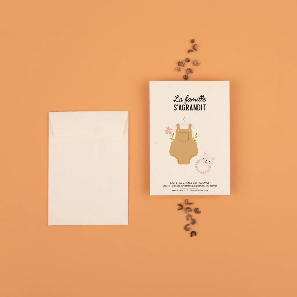 [LFAS4] La famille s'agrandit - Sachet de graines de Cosmos