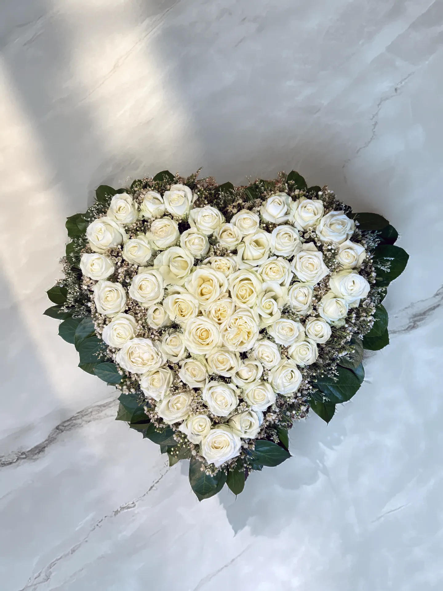 Coussin de Condoléances Cœur