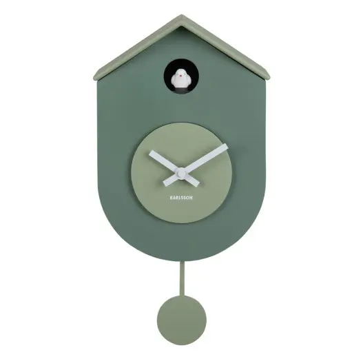 [KAR001] Horloge Cuckoo Karlsson - Vert