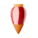 Olla - Rayé rose et rouge