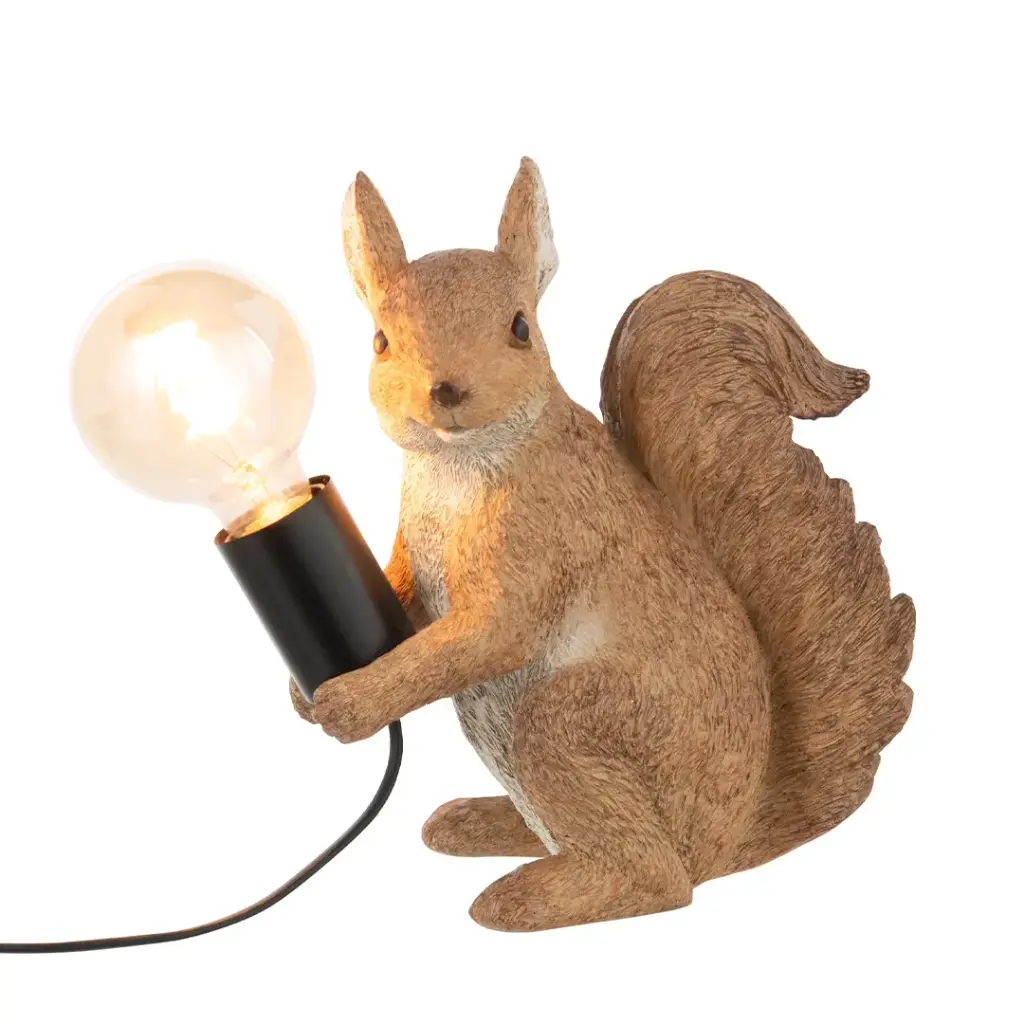 [JOL55444] Lampe écureuil (23,7x12x25cm)