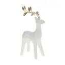 Cerf céramique blanche GM