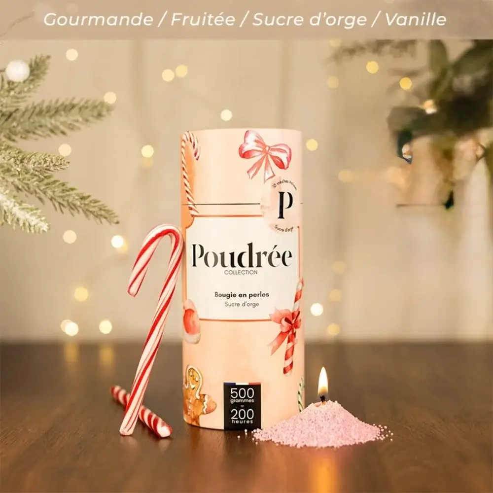 [CNSO] Bougies perles de cire - Sucre d'Orge