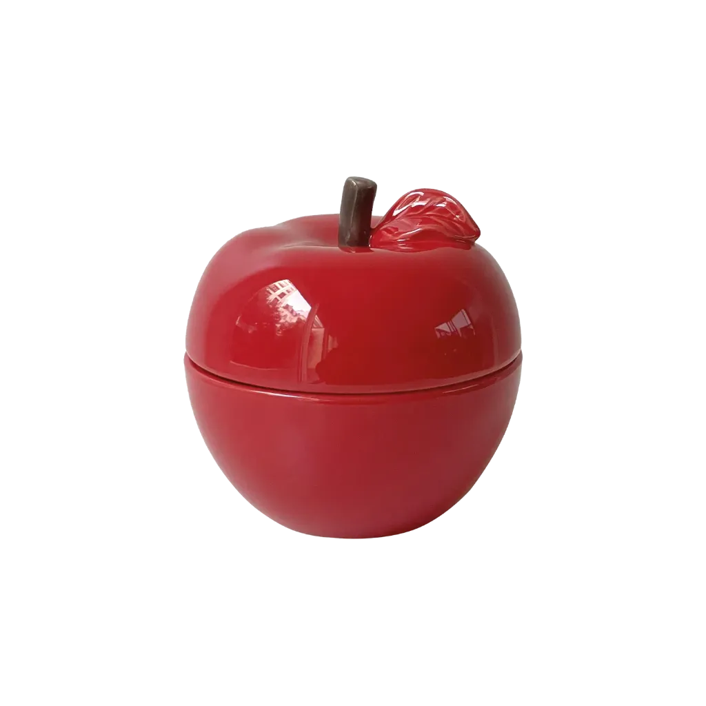 [OPJ018135] Bougie pomme rouge ambre