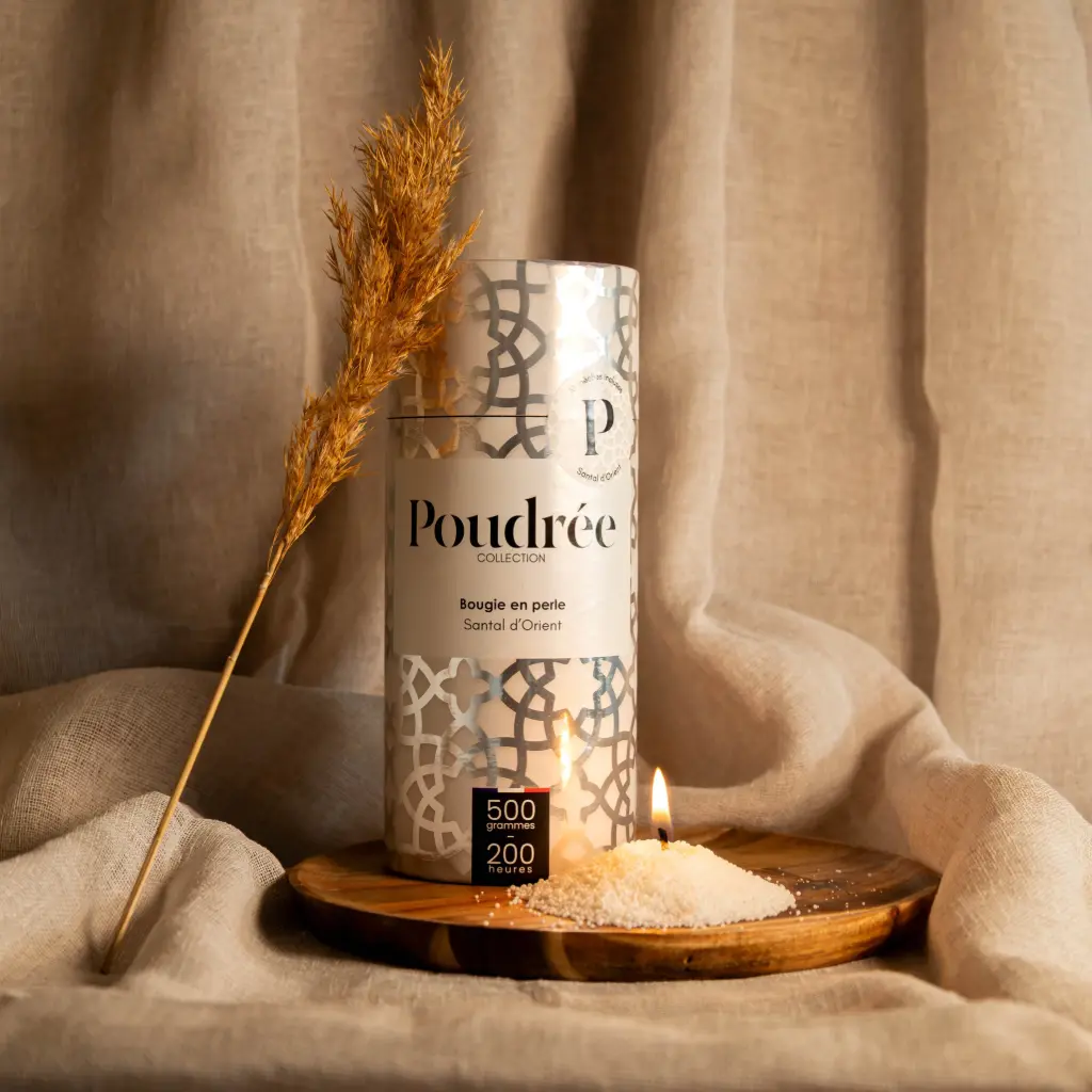 [POUBPCSO1] Bougie Poudrées - Santal d'Orient