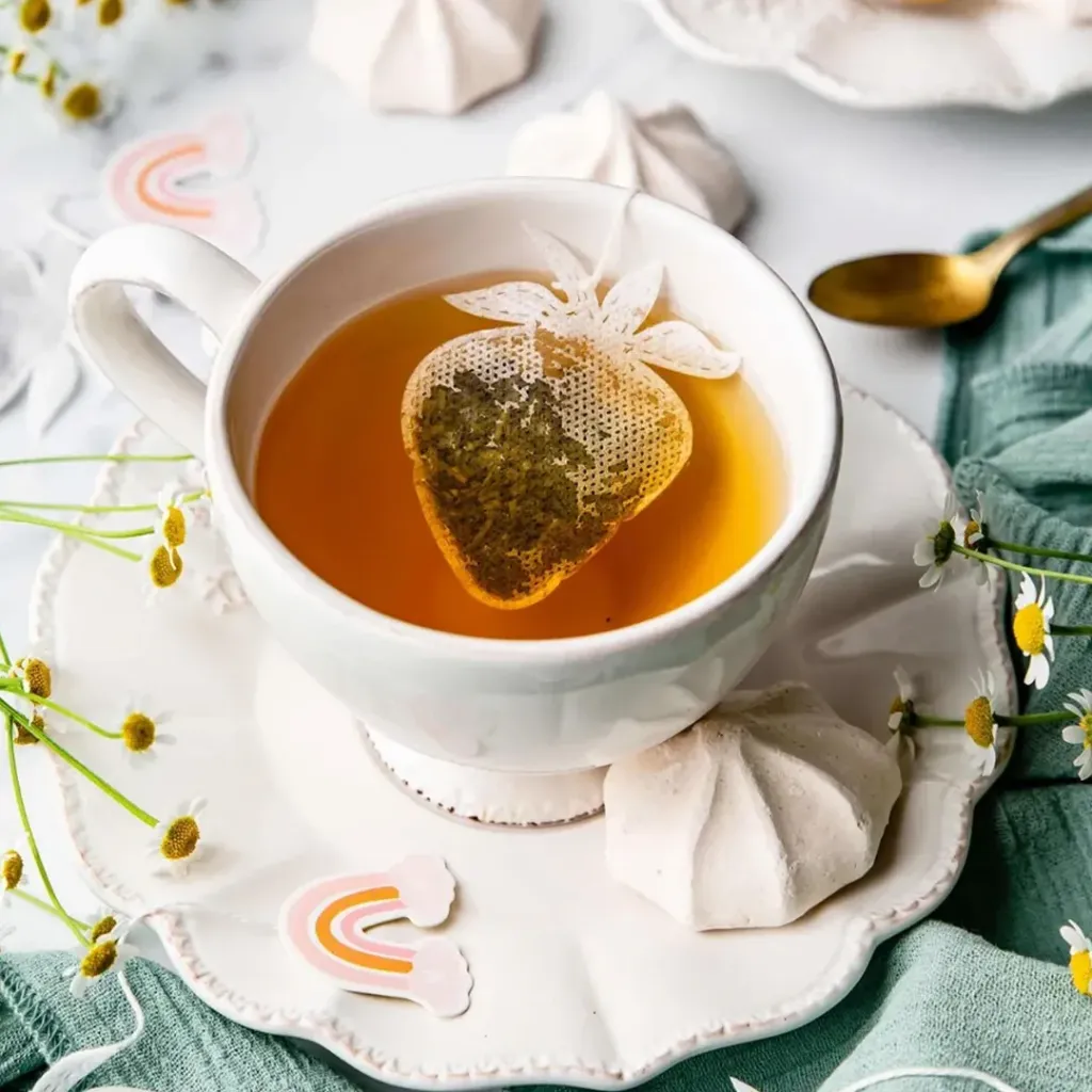 5 sachets Fraise - Thé Vert Violette Framboise