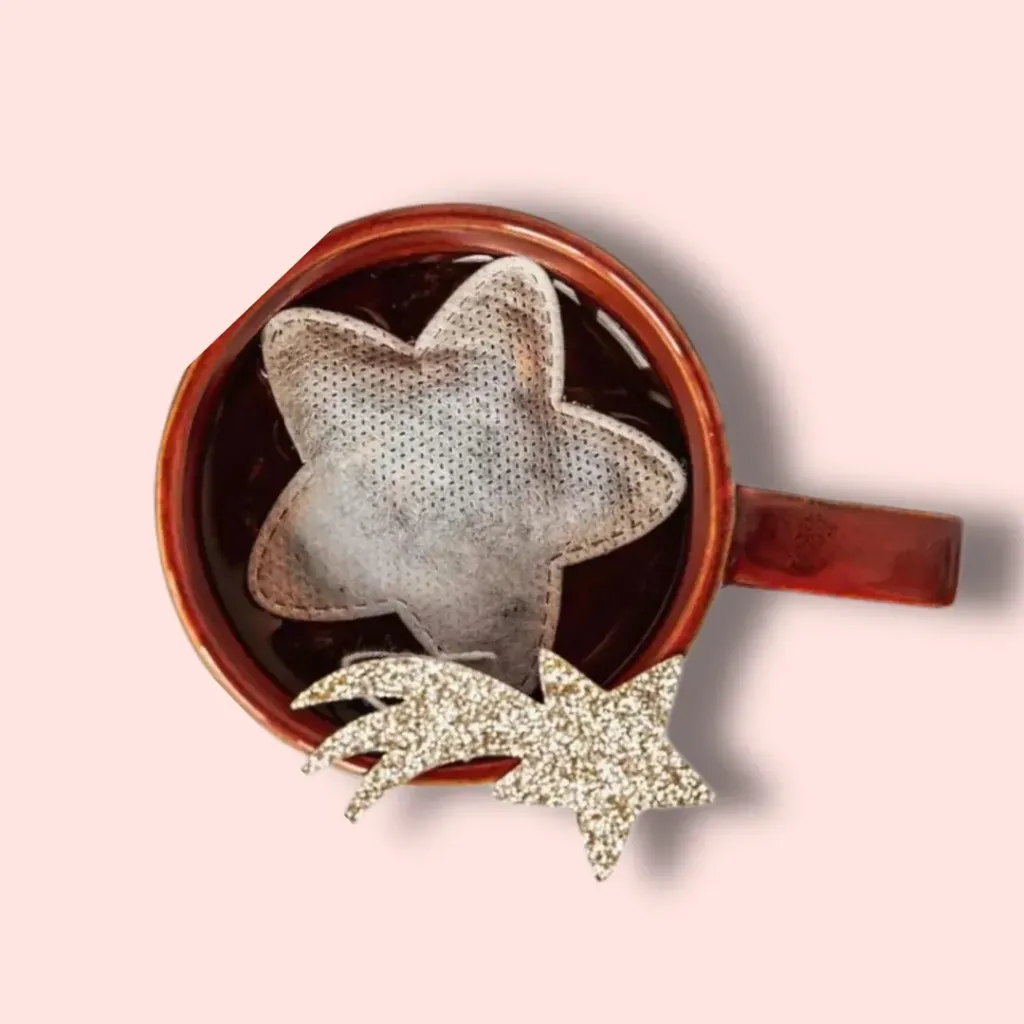 [THESEPG] 5 sachets Étoile - Thé Noir Pomme gourmande