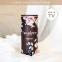 Bougie en perles - Jardin Rouge