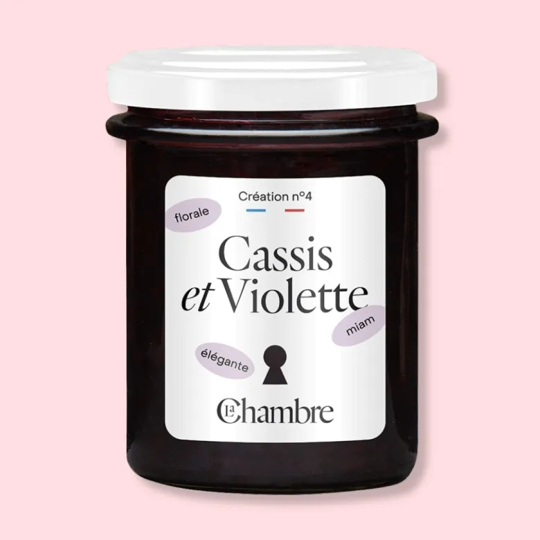 Confiture Cassis Violette 100g
