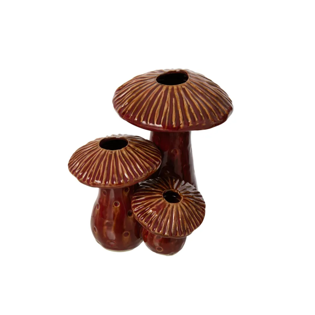 Vase Champignon Rouille