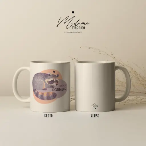 [MM004] Mug - Raton Dormeur