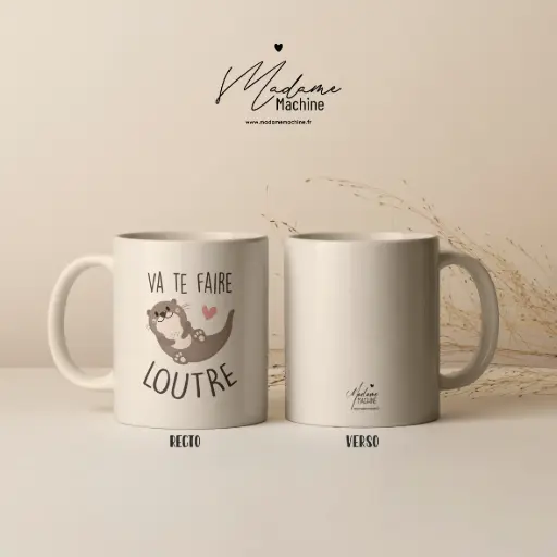 [MM008] Mug - Va te faire loutre